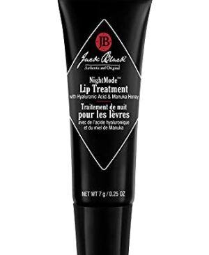 Jack Black NightMode Lip Treatment - Overnight Lip Treatment, Hydrating Lip Mask Overnight, Lip Hydration Treatment, Lip Moisturizer Overnight, Night Lip Mask with Hyaluronic Acid, Overnight Lip Balm