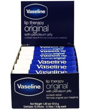 Vaseline Lip Original - 12 Pack Box