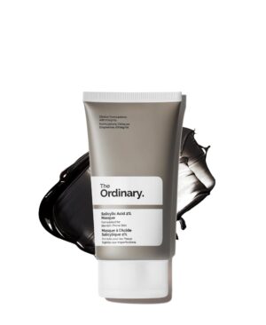 The Ordinary Salicylic Acid 2% Masque, Clarifying Charcoal & Clay Mask for Blemish-Prone Skin, 1.7 Fl Oz