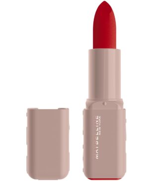 MAYBELLINE Serum Lipstick, Hydrating Lip Makeup with 8HRs of Lip Plumping Moisture with Hyaluronic Acid + Oil Blend, Wild Card (Midtone Red Matte)